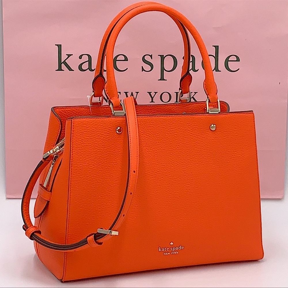 KATE SPADE LEILA MEDIUM TRIPLE COMPARTMENT SATCHEL